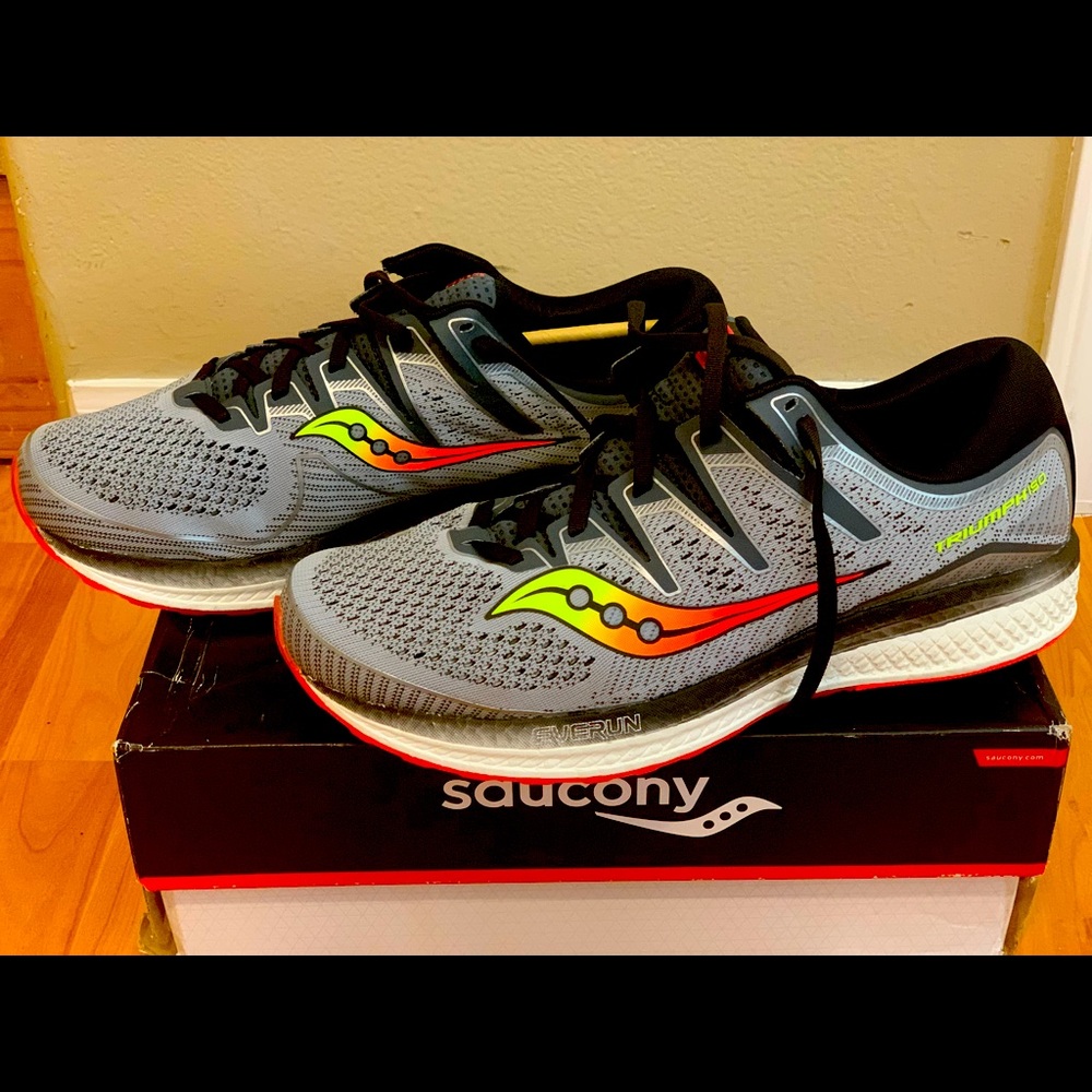 Saucony Men’s Triumph ISO 5 Running Sneaker (12.5)